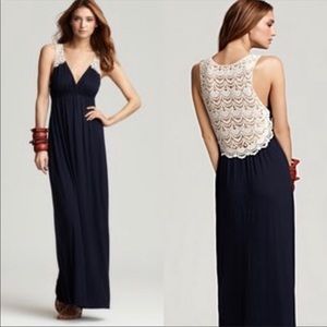 Aqua Summer Boho beach/casual long dress S